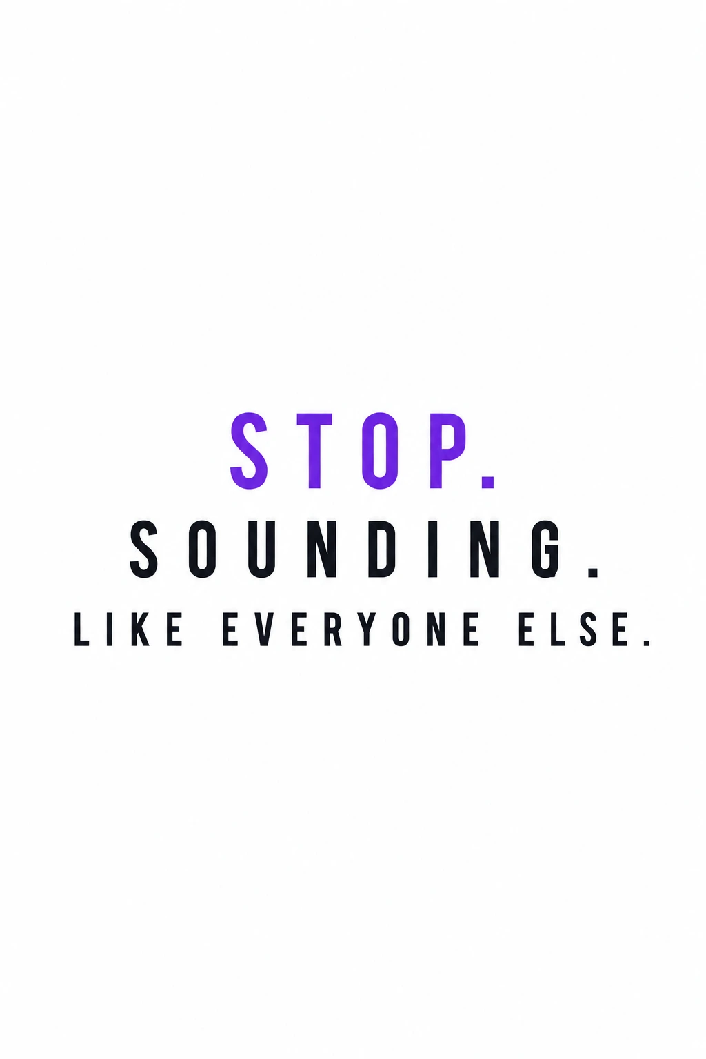 Minimal text example